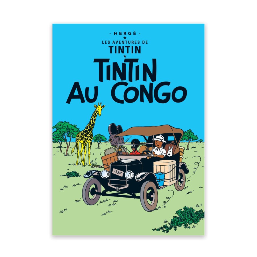 Livres - Papeterie Tintin | Carte Postale-Tintin Au Congo