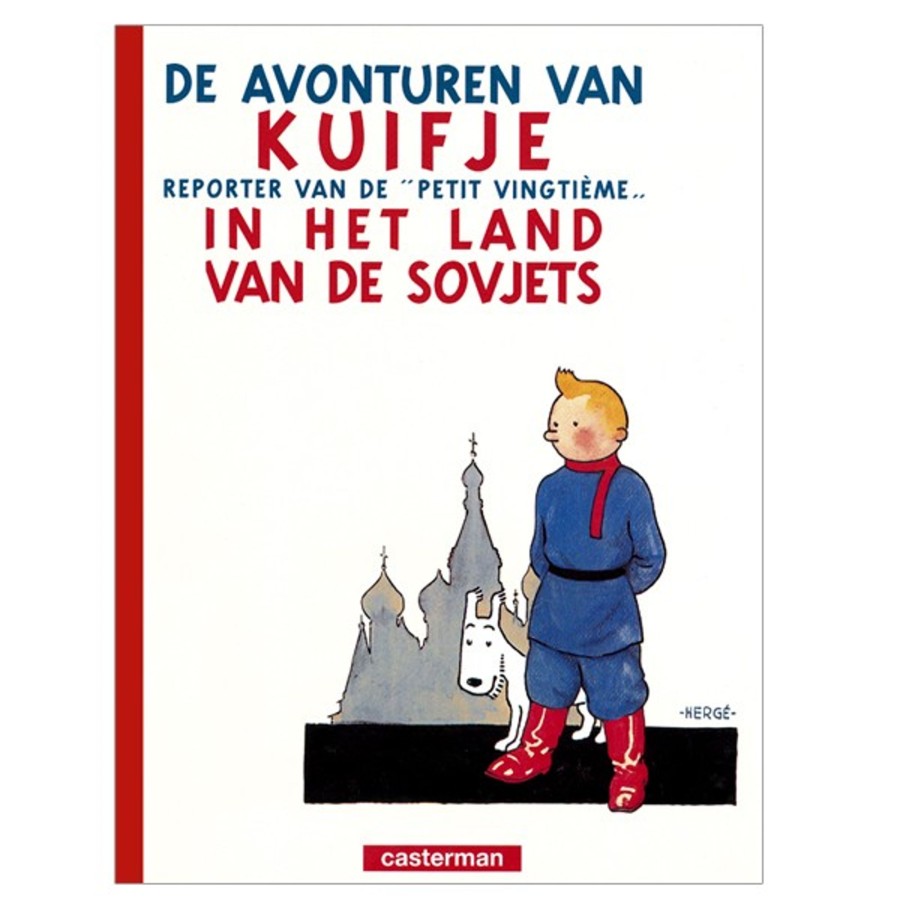 Livres - Papeterie Tintin | 01. Tintin Au Pays Des Soviets Version Nl Couleur