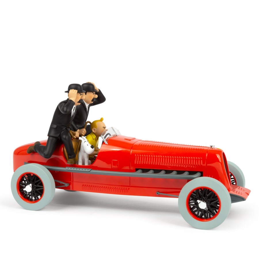 Figurines - Objets Tintin | Voiture Tintin-Le Bolide Rouge