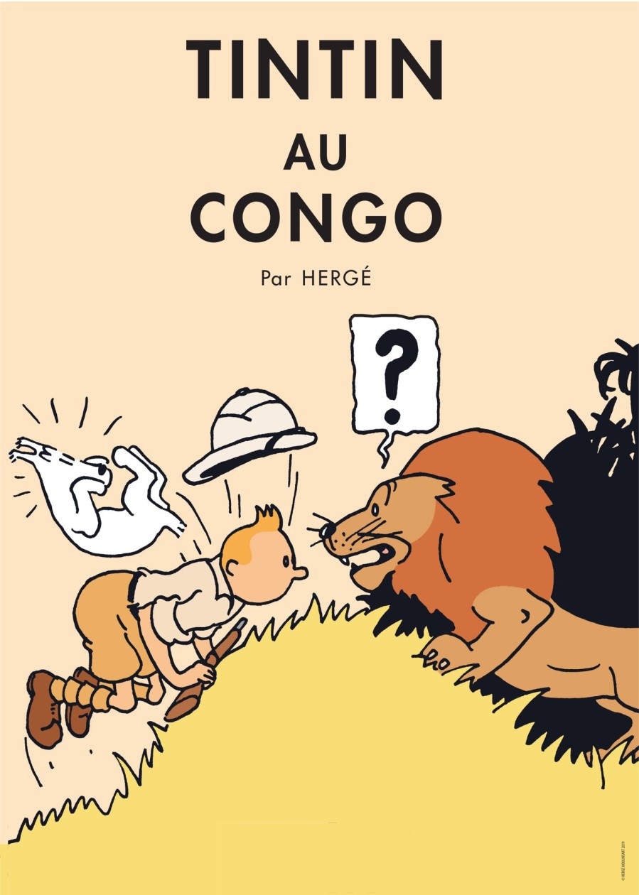 Mode - Maison Tintin | Poster-Tintin Au Congo