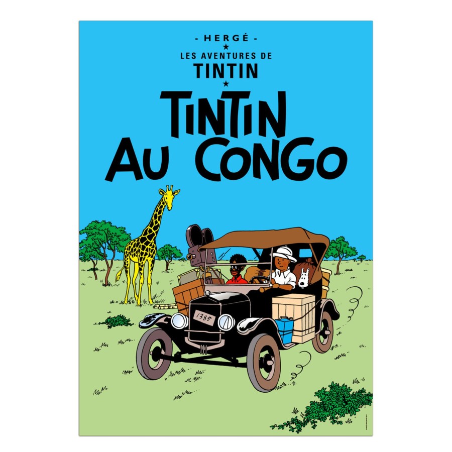 Mode - Maison Tintin | Poster-Tintin Au Congo