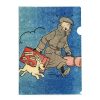 Livres - Papeterie Tintin | Chemise Plastique Tintin A4-Petit Vingtieme L'Oreille Cassee