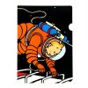 Livres - Papeterie Tintin | Chemise Plastique Tintin A4-Tintin Sur La Lune