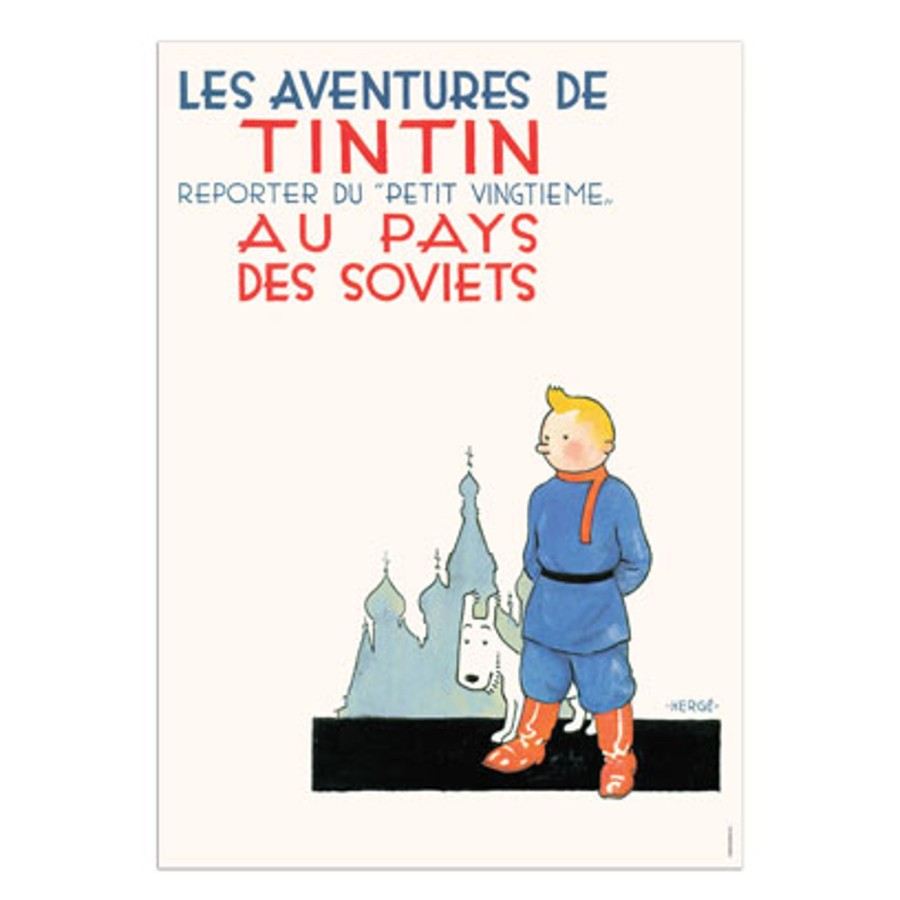 Mode - Maison Tintin | Poster-Tintin Au Pays Des Soviets