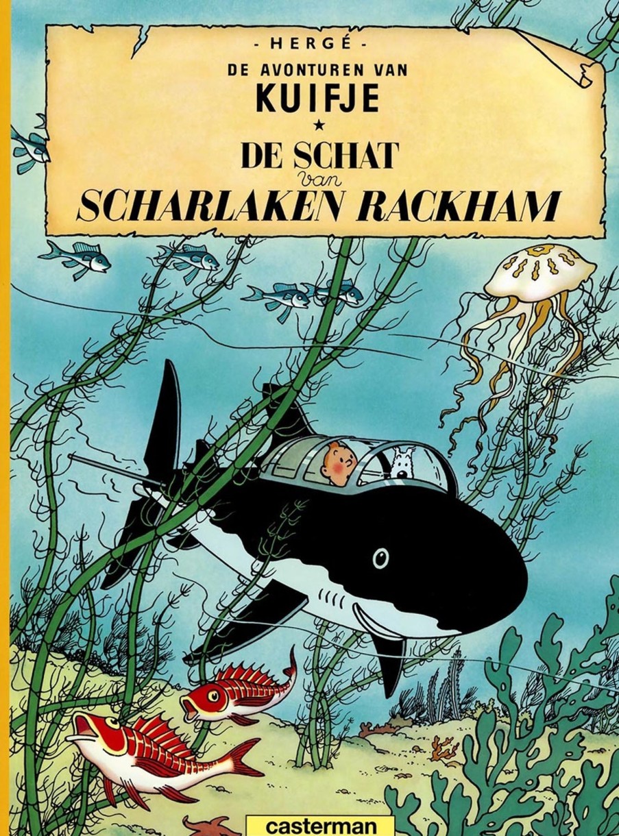 Livres - Papeterie Tintin | 12. Le Tresor De Rackham Le Rouge Version Nl