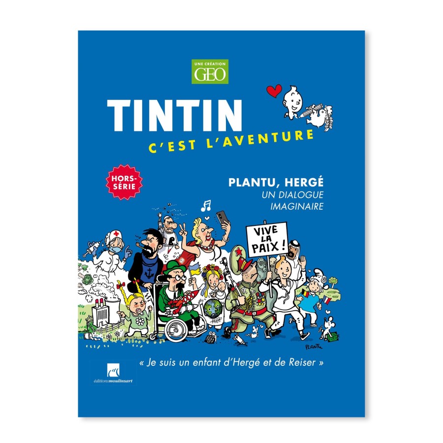 Livres - Papeterie Tintin | Tintin, C'Est L'Aventure-Dialogue Imaginaire