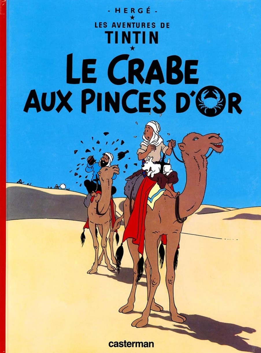 Livres - Papeterie Tintin | 09. Le Crabe Aux Pinces D'Or