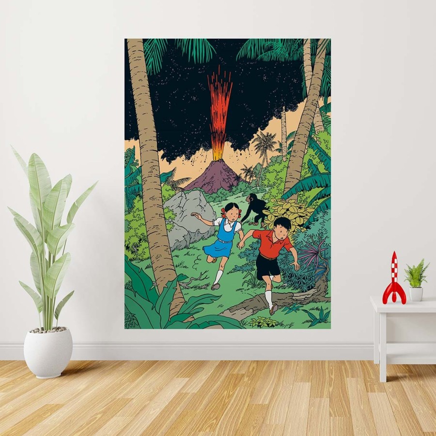 Mode - Maison Tintin | Papier Peint Graphisme Geant 150X207 Karamako