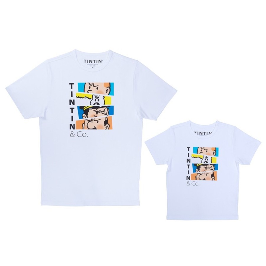 Mode - Maison Tintin | T-Shirt Tintin - Tintin&Co Couleur Blanc