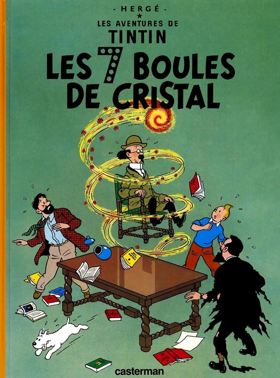 Livres - Papeterie Tintin | 13. Les 7 Boules De Cristal