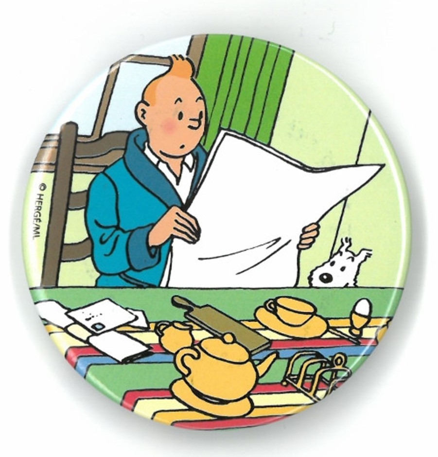 Mode - Maison Tintin | Magnet-Tintin Petit Dejeuner