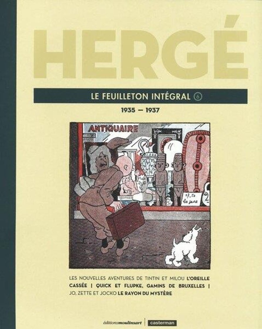 Livres - Papeterie Tintin | Herge, Le Feuilleton Integral Volume 6