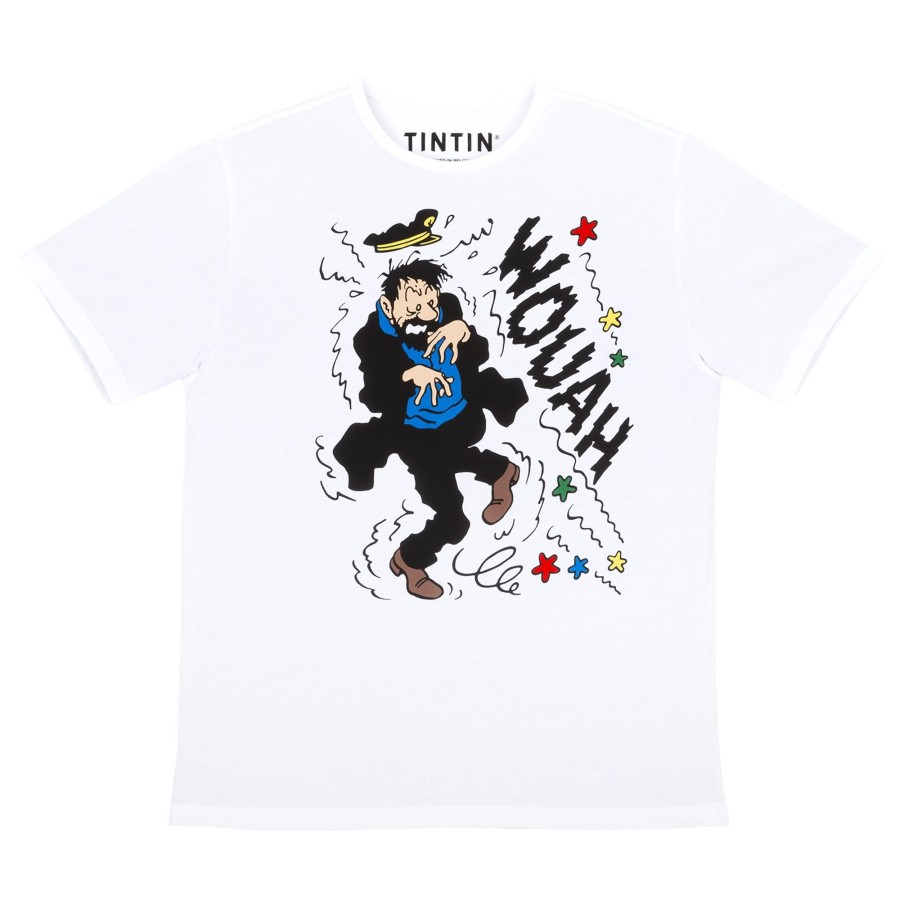 Mode - Maison Tintin | T-Shirt Haddock Wouah Blanc