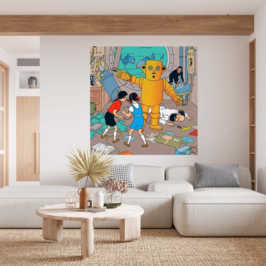 Mode - Maison Tintin | Papier Peint Graphisme Geant 150X153 Manitoba