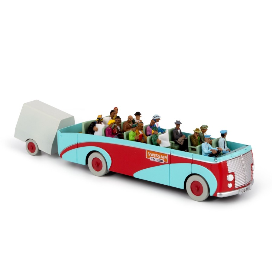 Figurines - Objets Tintin | Voiture Tintin-L'Autobus De La Swissair