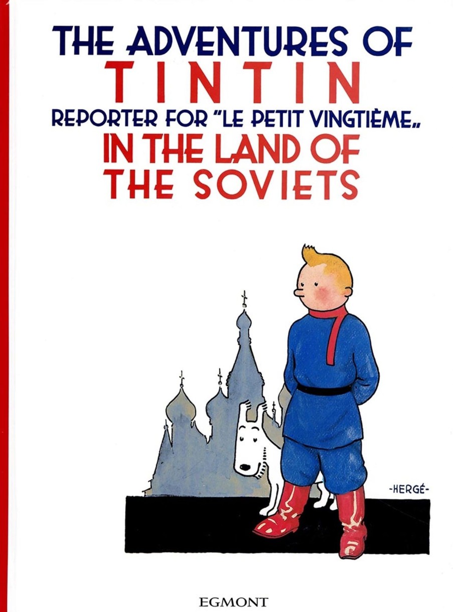 Livres - Papeterie Tintin | 01. Tintin Au Pays Des Soviets Version En