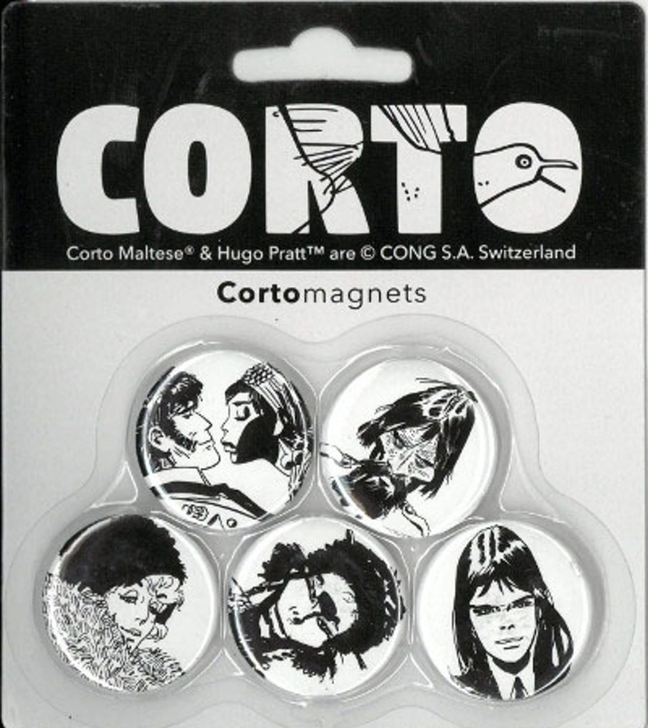 Les Invites De Tintin Corto Maltese | Corto Maltese-Pack Magnets Morgana