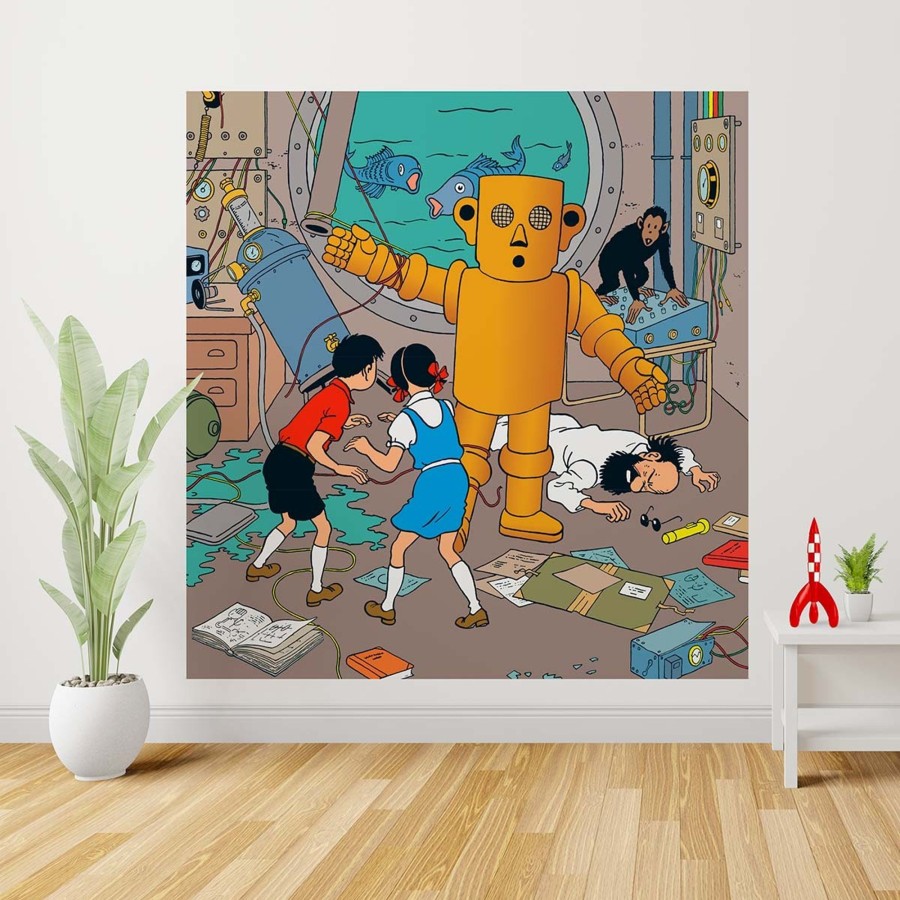 Mode - Maison Tintin | Papier Peint Graphisme Geant 200X207 Manitoba