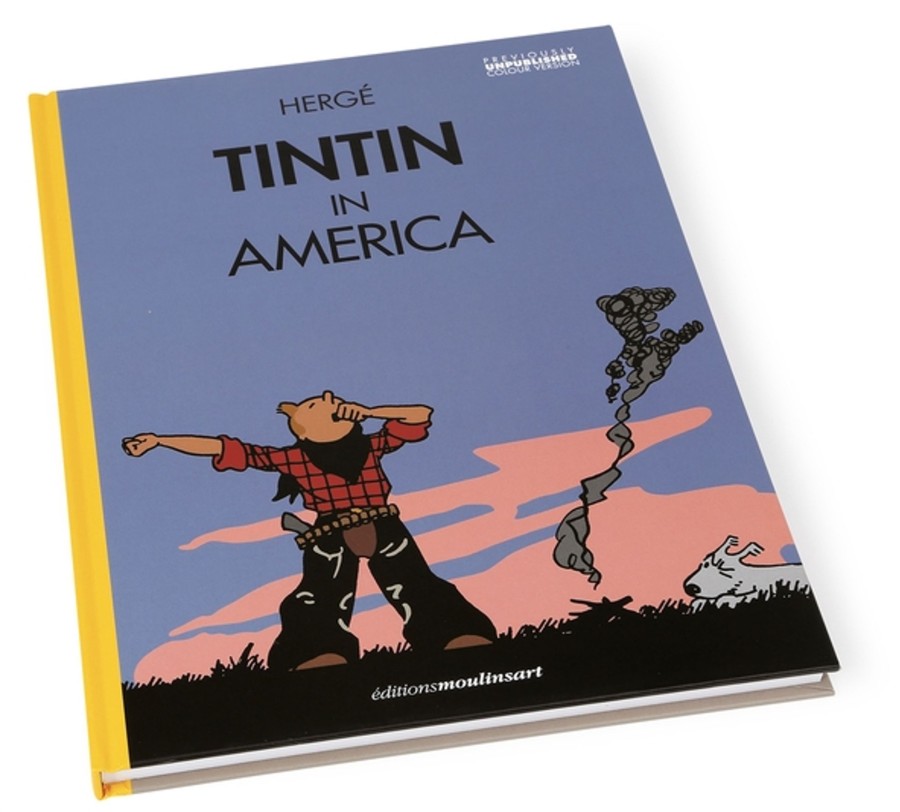 Livres - Papeterie Tintin | Album Tintin En Amerique Tintin Reveil