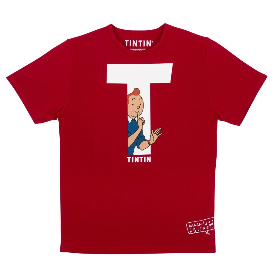 Mode - Maison Tintin | T-Shirt Tintin T Rouge