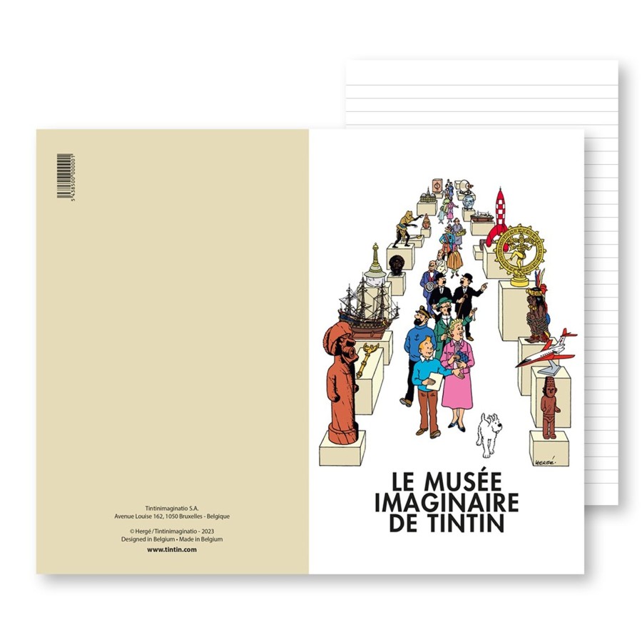 Livres - Papeterie Tintin | Carnet De Notes-Musee Imaginaire De Tintin