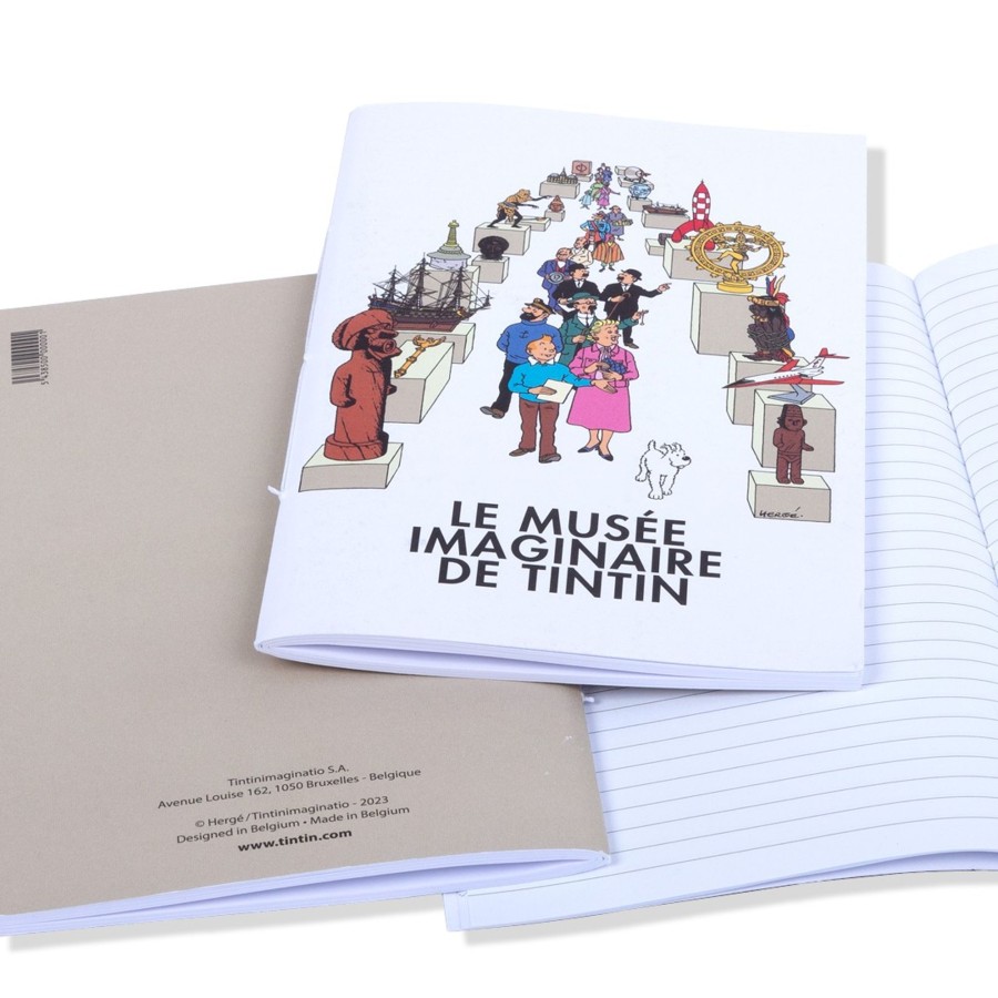 Livres - Papeterie Tintin | Carnet De Notes-Musee Imaginaire De Tintin