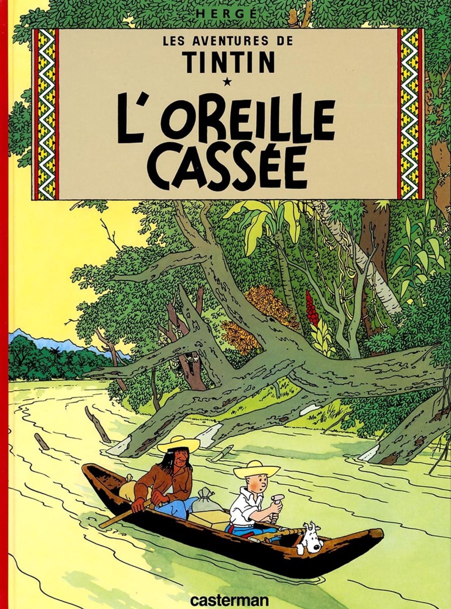 Livres - Papeterie Tintin | 06. L'Oreille Cassee