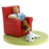 Figurines - Objets Tintin | Tintin Fauteuil Rouge