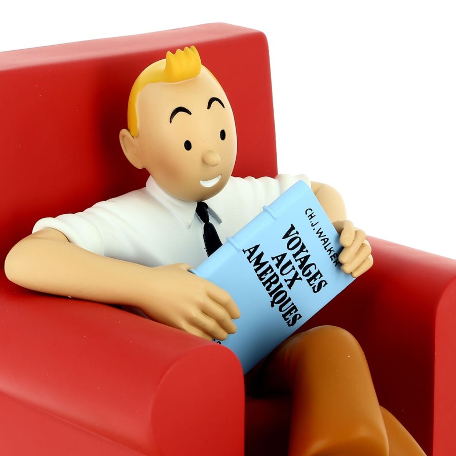 Figurines - Objets Tintin | Tintin Fauteuil Rouge