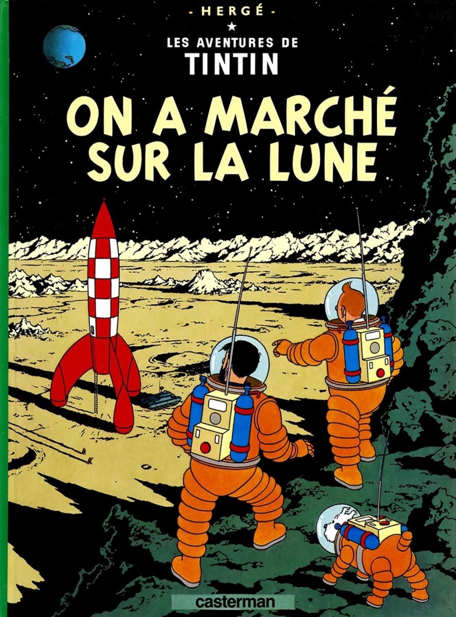 Livres - Papeterie Tintin | 17. On A Marche Sur La Lune