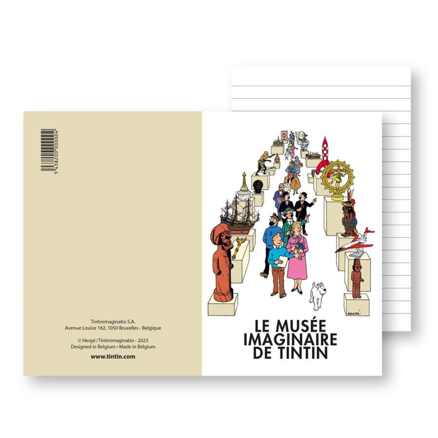 Livres - Papeterie Tintin | Carnet De Notes-Musee Imaginaire De Tintin