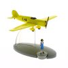 Figurines - Objets Tintin | Avion Tintin N°46- L'Avion Prototype C48