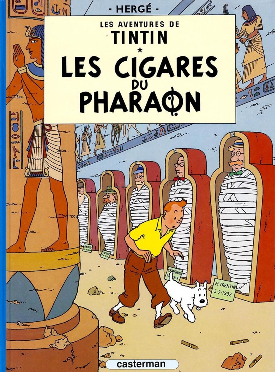 Livres - Papeterie Tintin | 04. Les Cigares Du Pharaon