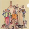 Les Invites De Tintin Mœbius | Moebius-Chemise Plastique A4 Tribu