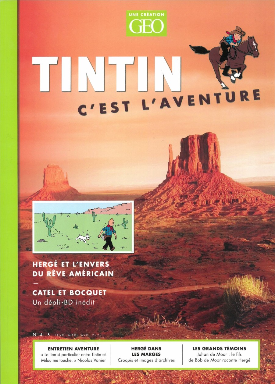 Livres - Papeterie Tintin | Tintin, C'Est L'Aventure N°4