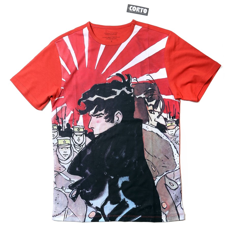 Les Invites De Tintin Corto Maltese | Corto Maltese T-Shirt La Jeunesse De Corto Rouge Chine