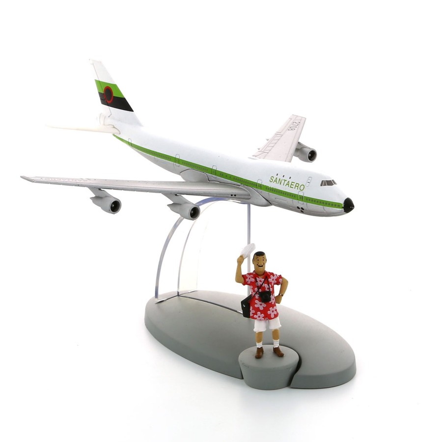 Figurines - Objets Tintin | Avion Tintin N°50-L'Avion De La Compagnie Santaero