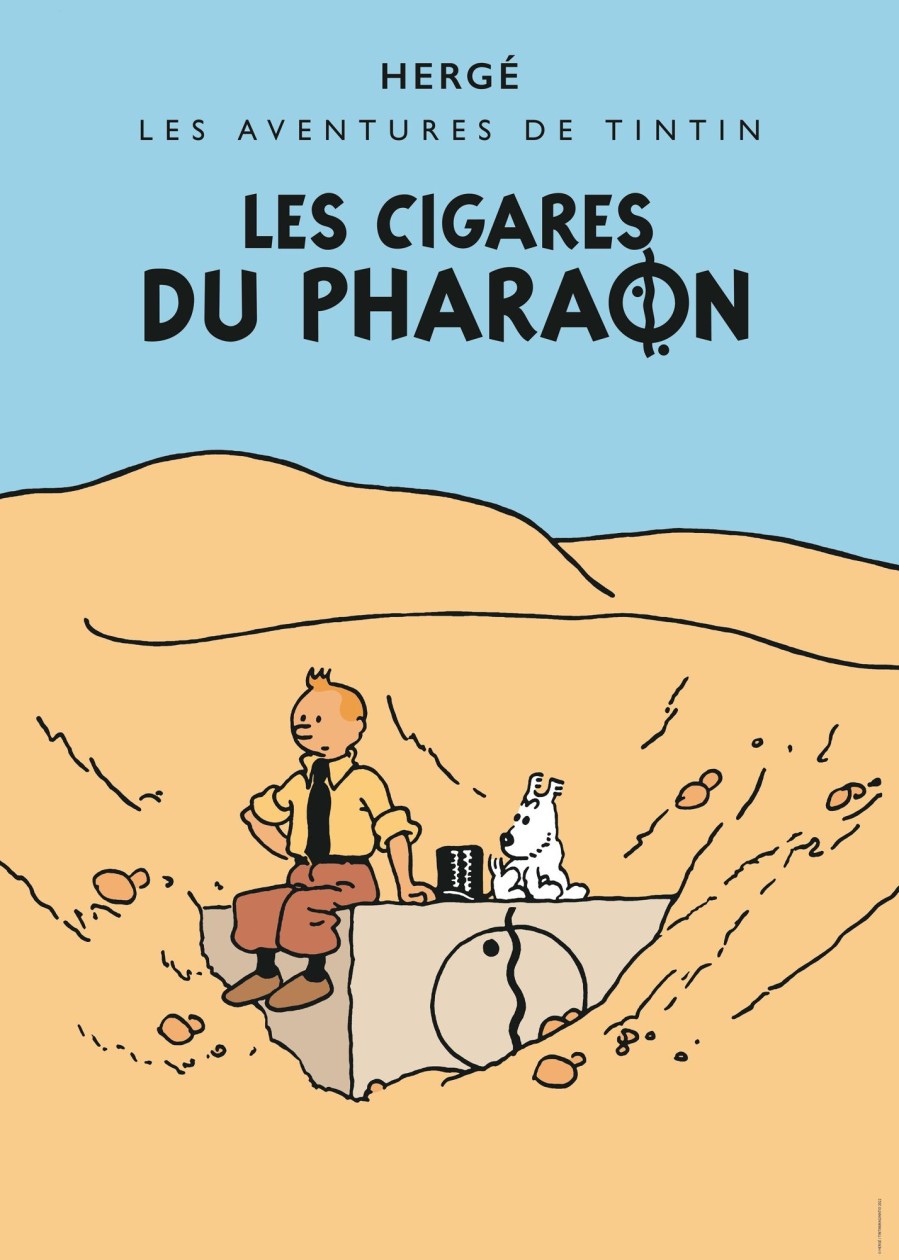 Mode - Maison Tintin | Poster-Les Cigares Du Pharaon