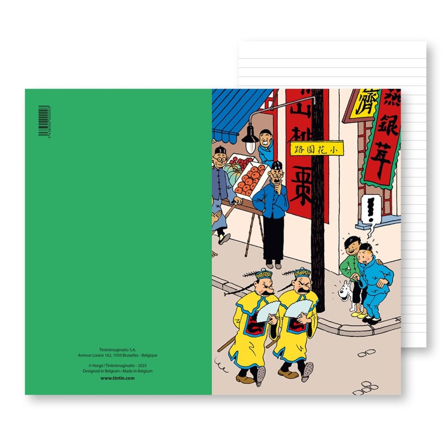 Livres - Papeterie Tintin | Carnet De Notes-Dupondt Chinois