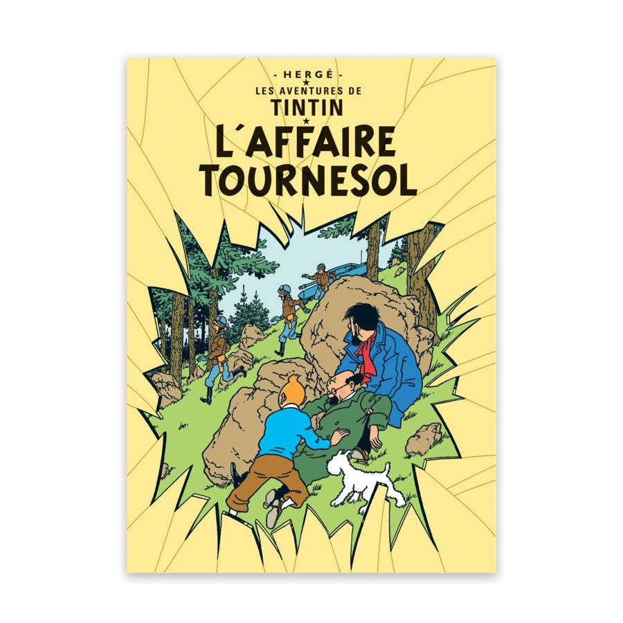 Livres - Papeterie Tintin | Carte Postale-L'Affaire Tournesol