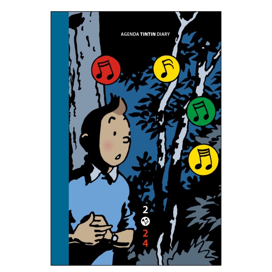 Livres - Papeterie Tintin | Agenda De Poche Tintin 2024