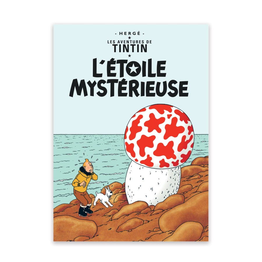 Livres - Papeterie Tintin | Carte Postale-L'Etoile Mysterieuse