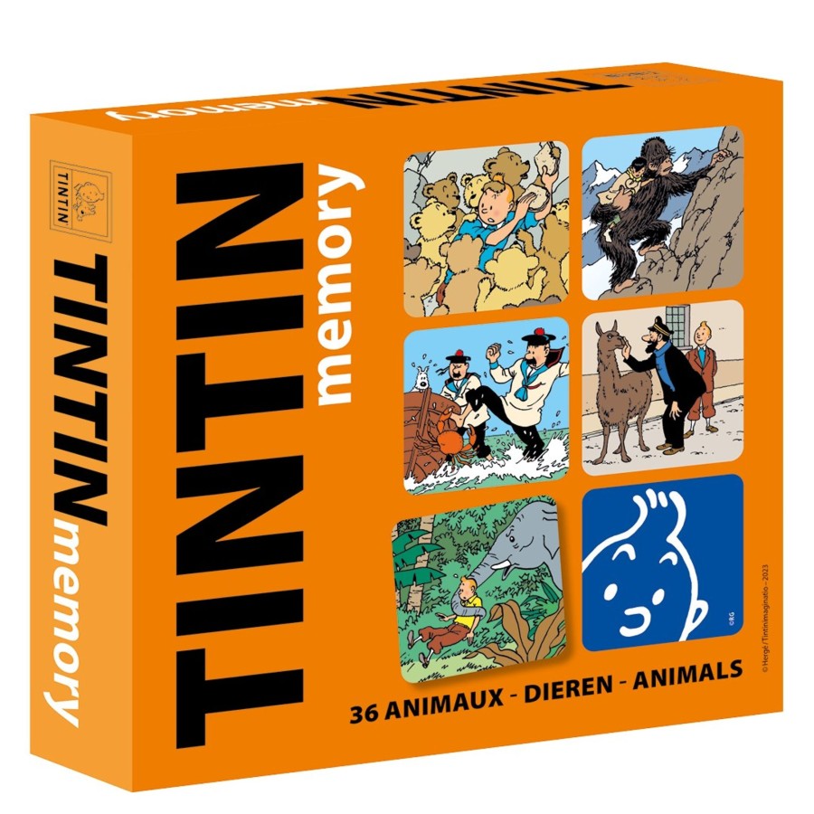 Offres - Jeux Tintin | Tintin-Jeu De Memoire