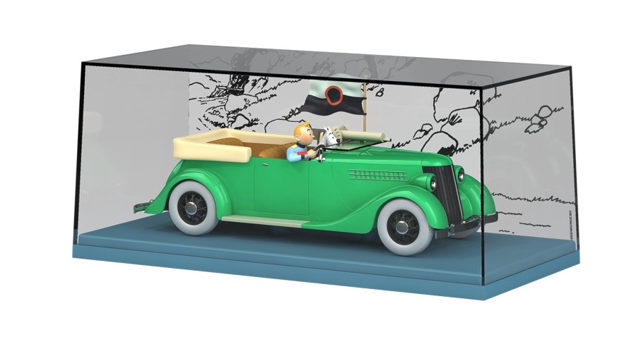 Figurines - Objets Tintin | Voiture 1/24E N°12 - L'Auto Mitrailleuse