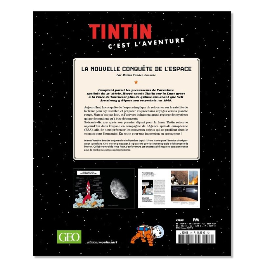 Livres - Papeterie Tintin | Hors-Serie Tintin, C'Est L'Aventure - Espace