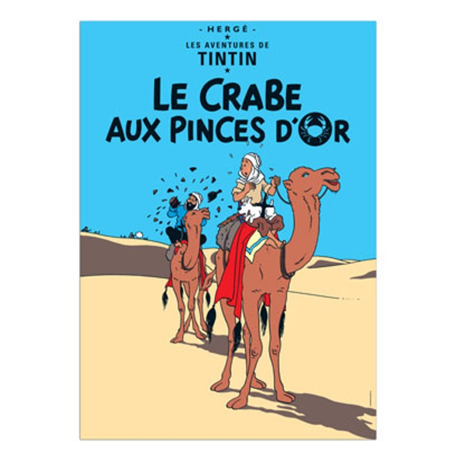 Mode - Maison Tintin | Poster-Le Crabe Aux Pinces D'Or