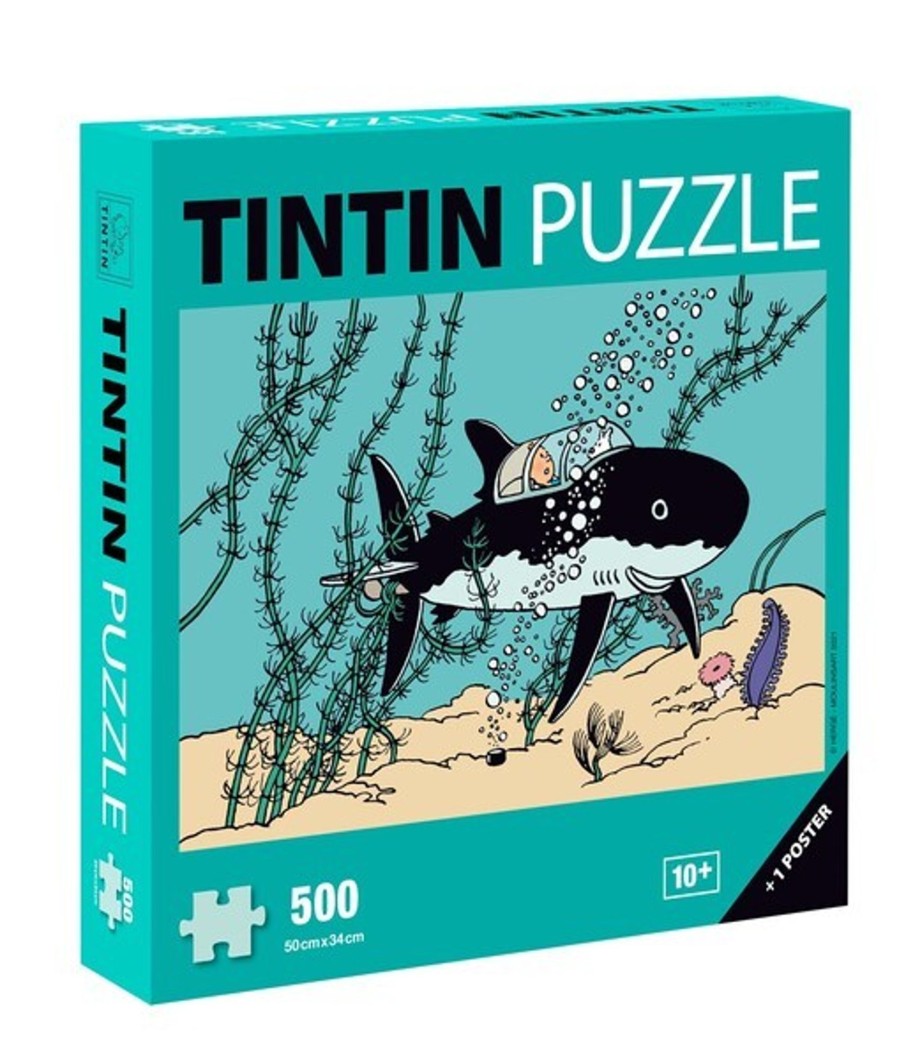 Offres - Jeux Tintin | Puzzle Tintin-Requin