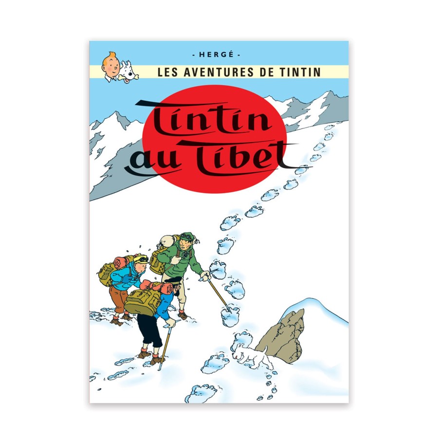 Livres - Papeterie Tintin | Carte Postale-Tintin Au Tibet