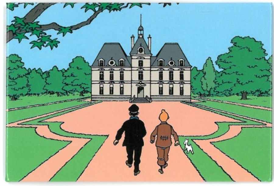 Mode - Maison Tintin | Magnet-Tintin Chateau Moulinsart