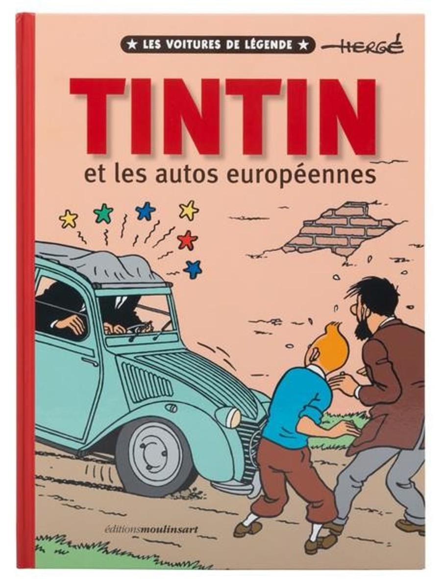 Livres - Papeterie Tintin | Les Voitures De Legende-Tintin Et Les Autos Europeennes